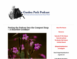 thegardenpathpodcast.com screenshot