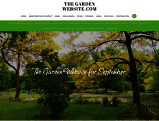 thegardenwebsite.com screenshot