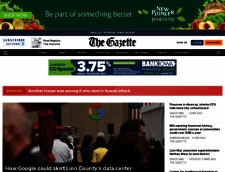 thegazette.com screenshot