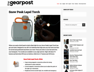 thegearpost.com screenshot