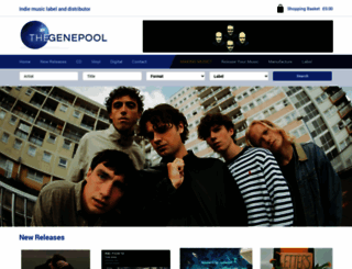 thegenepool.co.uk screenshot