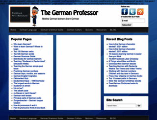 thegermanprofessor.com screenshot