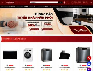 thegioibep.com screenshot