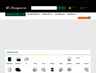 thegioiinan.com screenshot