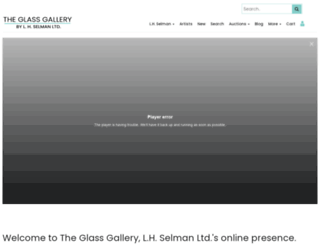 theglassgallery.com screenshot