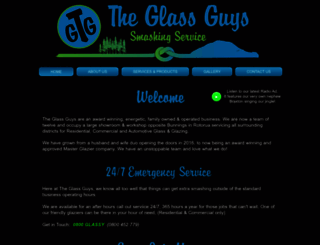theglassguys.co.nz screenshot