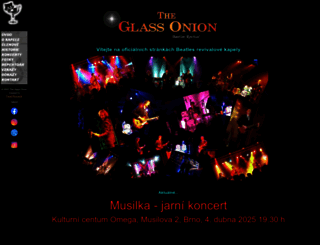 theglassonion.cz screenshot