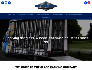 theglassrackingcompany.com screenshot