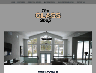 theglassshop.ca screenshot