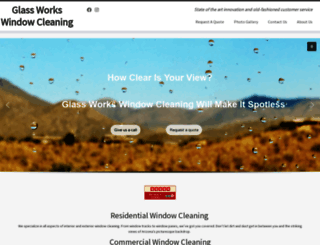 theglassworkswindowcleaning.com screenshot