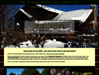 theglenlodge.com screenshot