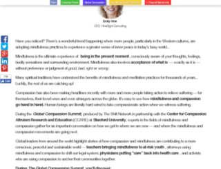 theglobalcompassionsummit.com screenshot