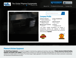 theglobalpharma.com screenshot