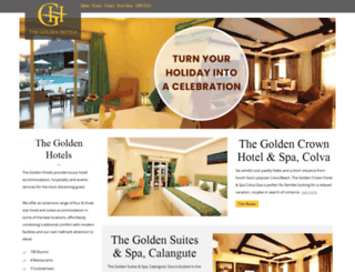 thegoldenhotels.com screenshot