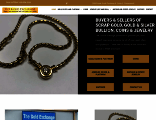 thegoldexchange.biz screenshot