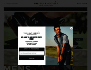 thegolfsociety.com.au screenshot