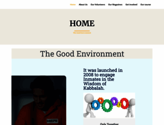 thegoodenvironment.com screenshot