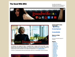 thegoodwifebra.wordpress.com screenshot