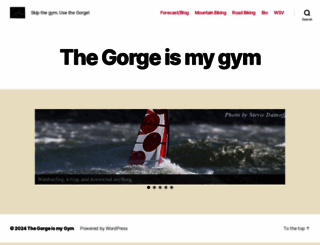 thegorgeismygym.com screenshot