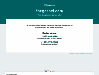 thegospel.com screenshot