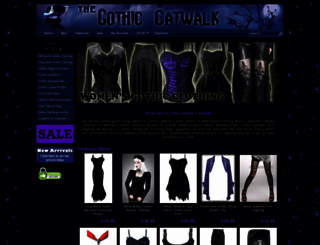 thegothiccatwalk.co.uk screenshot
