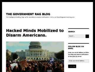 thegovernmentrag.wordpress.com screenshot