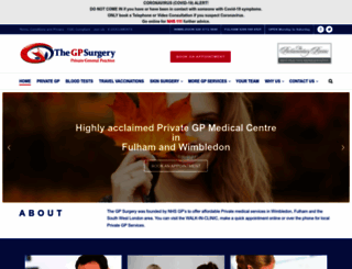 thegpsurgery.co.uk screenshot