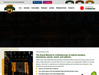 thegrandmachal.com screenshot