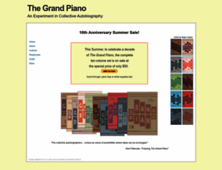 thegrandpiano.org screenshot