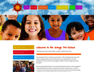 thegrangepre-school.org.uk screenshot