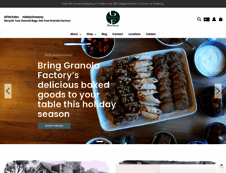 thegranolafactory.com screenshot