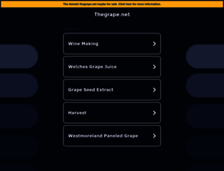 thegrape.net screenshot