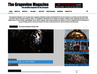 thegrapevine.es screenshot