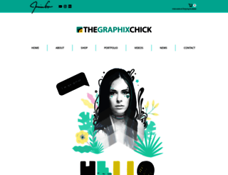 thegraphixchick.com screenshot