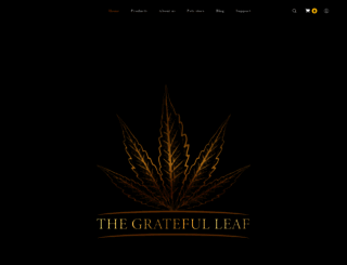 thegratefulleaf.com screenshot