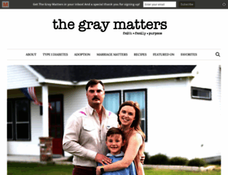 thegraymatters.com screenshot