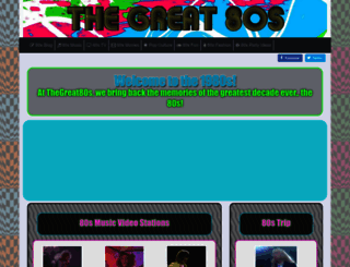 thegreat80s.com screenshot