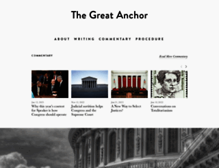 thegreatanchor.com screenshot