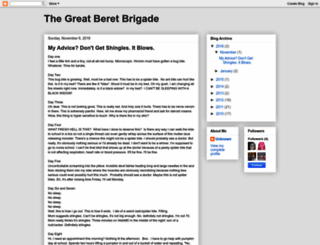 thegreatberetbrigade.com screenshot