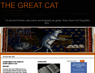 thegreatcat.org screenshot