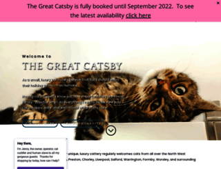 thegreatcatsbycathotel.com screenshot