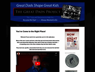 thegreatdadsproject.org screenshot