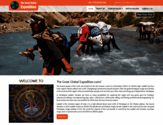 thegreatglobalexpedition.com screenshot
