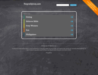 thegreekpinay.com screenshot