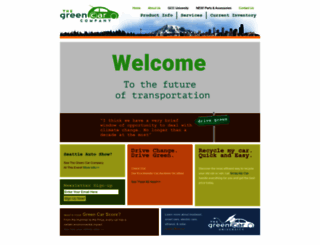thegreencarco.com screenshot