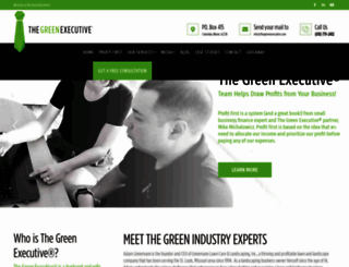 thegreenexecutive.com screenshot