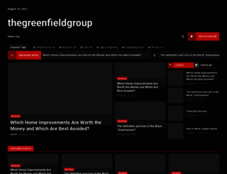 thegreenfieldgroup.org screenshot