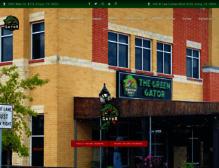 thegreengatorfrisco.com screenshot