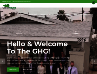 thegreenhousegroupinc.com screenshot