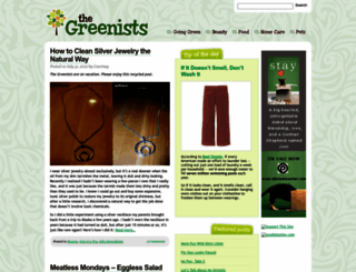 thegreenists.com screenshot